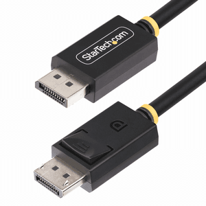 StarTech.com Cable DisplayPort 2.1 de 2m - Certificación VESA - Cable DisplayPort DP40 - UHBR10/HDR/DSC 1.2a/HDCP 2.2 - 8K 60Hz 