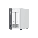 QNAP TS-216G servidor de almacenamiento NAS Torre Cortex-A Cortex-A55 4 GB Unidad de disco duro Blanco