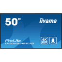 iiyama LH5060UHS-B1AG pantalla de señalización Pizarra de caballete digital 125,7 cm (49.5") LED Wifi 500 cd / m² 4K Ultra HD Ne