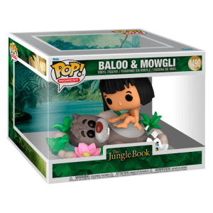 Figura POP Moment Disney El Libro de la Selva Baloo and Mowgli