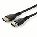 StarTech.com Cable HDMI 2.0 Certificado Premium de Alta Velocidad con Ethernet de 1,5m - Delgado - UHD 4K 60Hz - con Fibra de Ar