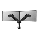 Neomounts DS65S-950BL2 Brazo de monitor 24-34" - resorte de gas - Topfix - multi ajustable - Tope-a-180°