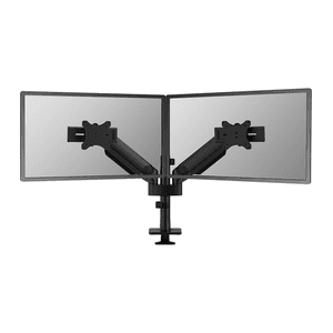 Neomounts DS65S-950BL2 Brazo de monitor 24-34" - resorte de gas - Topfix - multi ajustable - Tope-a-180°