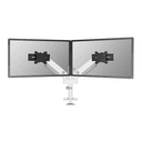 Neomounts DS65S-950WH2 Brazo de monitor 24-34" - resorte de gas - Topfix - multi ajustable - Tope-a-180°