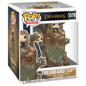 Figura POP Super El Señor de los Anillos Treebeard with Merry y Pippin