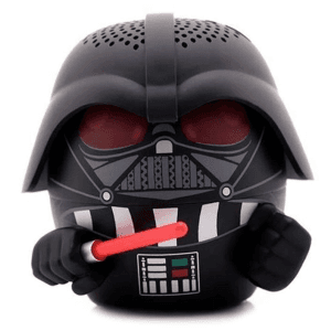 Mini altavoz Star Wars Darth Vader con ojos rojos y sable láser de 5 cm