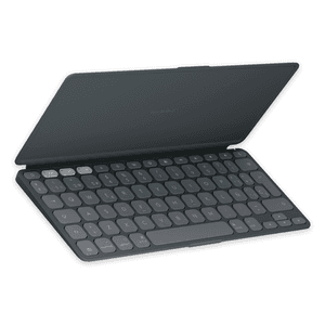 Logitech Keys-To-Go 2, teclado inalámbrico portátil para iPad con tapa integrada, estilizado y compacto, para iPad, iPhone, Mac 