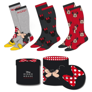 Set 3 calcetines Minnie Disney adulto surtido