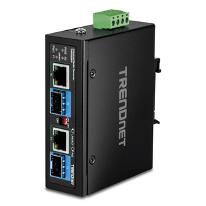 Trendnet TI-BF22SFP convertidor de medio 1000 Mbit/s Negro