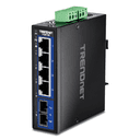 Trendnet TI-G51SC switch No administrado Gigabit Ethernet (10/100/1000) Negro