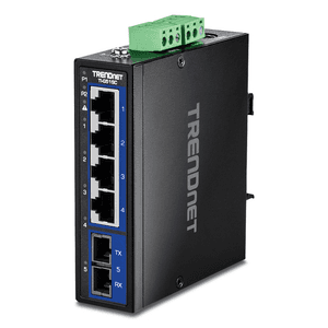 Trendnet TI-G51SC switch No administrado Gigabit Ethernet (10/100/1000) Negro