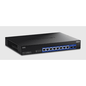 Trendnet TEG-S7102 switch No administrado 10G Ethernet (100/1000/10000) Escritorio Negro