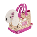 Bolso mano peluche Dorado perro Didi 28cm