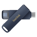 SanDisk iXpand unidad flash USB 128 GB USB Type-C / Lightning 3.2 Gen 1 (3.1 Gen 1) Azul