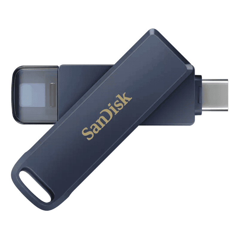 SanDisk iXpand unidad flash USB 128 GB USB Type-C / Lightning 3.2 Gen 1 (3.1 Gen 1) Azul