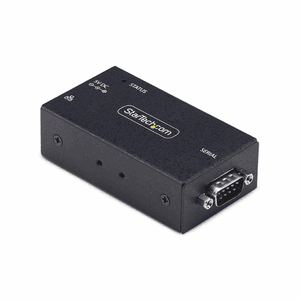 StarTech.com Adaptador Serie a Ethernet - Conversor RJ45 LAN IP a DB9 RS232 - Servidor de Dispositivos Serie de 1 Puerto - Carca