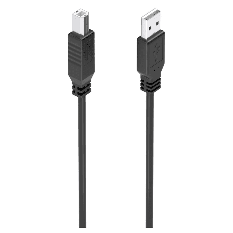 AISENS Cable USB 2.0 con Amplificador, Tipo A/M-B/M, Negro, 15m