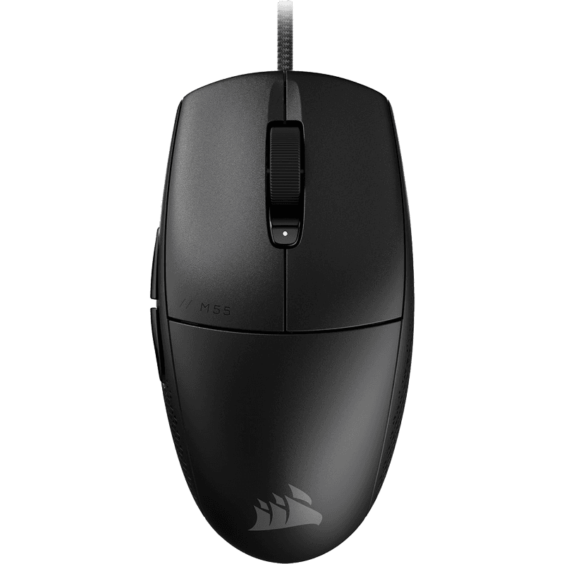 Corsair M55 Lightweight 16000 DPI Ambidiestro negro - Raton Gaming