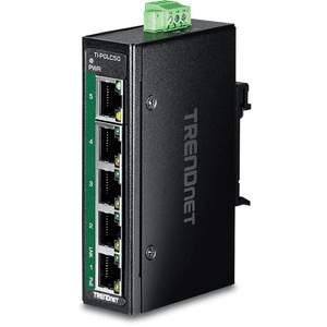 Trendnet TI-PGLC50 switch No administrado Gigabit Ethernet (10/100/1000) Energía sobre Ethernet (PoE) Negro