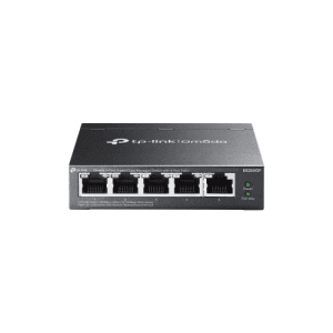TP-Link Omada ES205GP switch Gestionado Gigabit Ethernet (10/100/1000) Energía sobre Ethernet (PoE) Negro