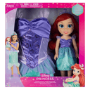 Muñeca Ariel Disfraz La Sirenita Disney 38cm