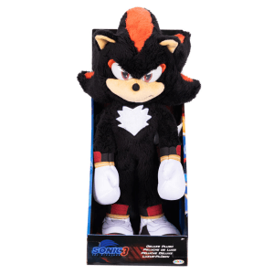 Peluche Sonic 3 La Película Deluxe Shadow de 35 cm