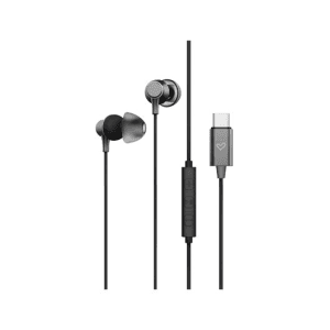 Energy Sistem Metallized Type C Auriculares Alámbrico Dentro de oído Llamadas/Música USB Tipo C Negro, Gris