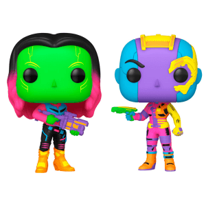 Blister 2 figuras POP Marvel Guardianes de la Galaxia Gamora Nebula Exclusive