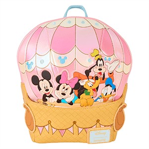 Mochila Shape Hot Air Balloon Mickey and Friends Disney Loungefly 26cm