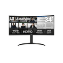 LG UltraWide 34WR50QK-B 34´´ - VA - 2K WQHD - 100Hz - Curvo - Monitor