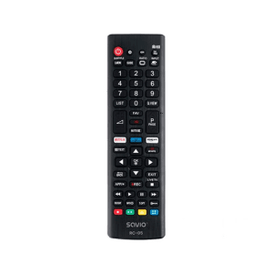 Savio RC-05 do TV LG mando a distancia IR inalámbrico TV, Universal Botones
