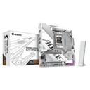 GIGABYTE B850M AORUS ELITE WIFI6E ICE Placa Base - Procesadores AMD Ryzen Serie 9000, 12+2+1 fases VRM digitales, hasta 8200MHz