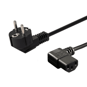 Savio CL-115 cable de transmisión Negro 1,2 m IEC C13