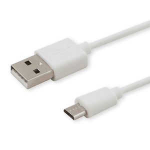Savio CL-123 cable USB USB 2.0 1 m USB A Micro-USB B Blanco