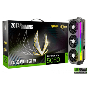 Zotac GAMING GeForce RTX 5080 AMP Extreme INFINITY NVIDIA 16 GB GDDR7