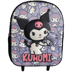 Trolley 3D Kuromi Hello Kitty 32cm