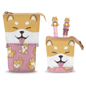 Portatodo Shiba Boligrafo 10 colores boligrafo borrable Oh My Pop!