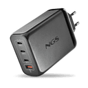 NGS BUD 240W Universal Negro Corriente alterna Carga rápida Interior