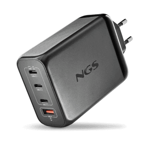 NGS BUD 240W Universal Negro Corriente alterna Carga rápida Interior