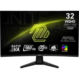 MSI MAG 32CQ6F 31.5´´ - Rapid VA - 2K WQHD - 180Hz - Curvo - Monitor Gaming