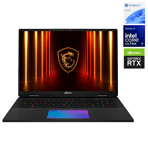 MSI Titan 18HX-AI-245ES U9 - RTX 5080 - 64GB - 2TB SSD - 18´´ - W11 - Ordenador Portatil Gaming
