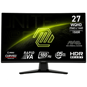 MSI MAG 274CQF 27´´ - Rapid VA - 2K QHD - 180Hz - Curvo - Monitor Gaming