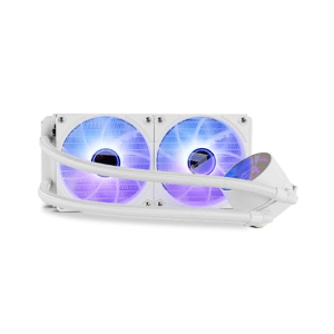 NOX Hummer M-240 ARGB Procesador Sistema de refrigeración líquida todo en uno 12 cm Blanco