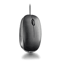 NGS FLAME-C ratón Universal Ambidextro USB Tipo C Óptico 1000 DPI