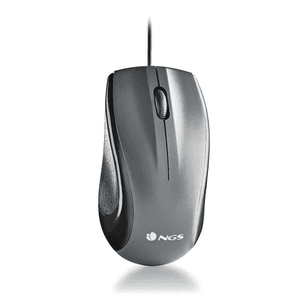 NGS MUSK ratón Universal Ambidextro USB tipo A Laser 1200 DPI