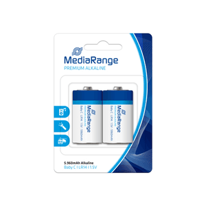 MediaRange MRBAT108 pila doméstica Batería de un solo uso C Alcalino