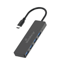 MediaRange MRCS508 hub de interfaz USB 3.2 Gen 1 (3.1 Gen 1) Type-C 5000 Mbit/s Negro