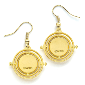 Pendientes Time Turner Gold Harry Potter