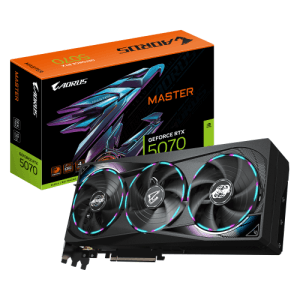 GIGABYTE VGA NVIDIA RTX 5070 AORUS MASTER 12G DDR7