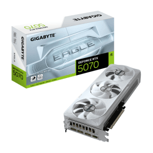 GIGABYTE GeForce RTX 5070 Eagle OC ICE SFF 12GB GDDR7 - Tarjeta Grafica Gaming